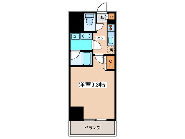 コンフォリア要町の物件間取画像